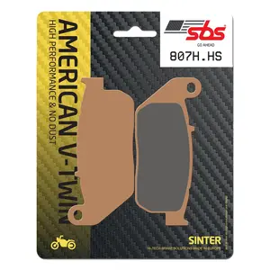 Klocki hamulcowe Sbs Go Ahead 807H-(HS) image-0