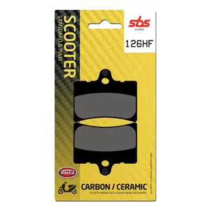 Plaquette de frein moto SBS 126 (672 HF) image-0