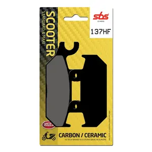 Motorcycle brake pads SBS 137 (650 HF) image-0