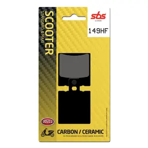 Pastillas de freno moto SBS 149 (744 HF) image-0