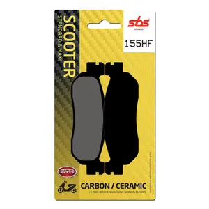 Motorcycle brake pads SBS 155 image-0