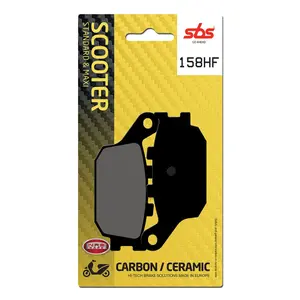 Plaquette de frein moto SBS 158HF (753) image-0