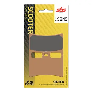 Pastillas de freno moto SBS 198MS image-0