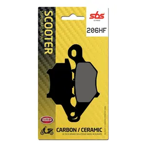 Motorcykel bremseklodser SBS 206HF image-0