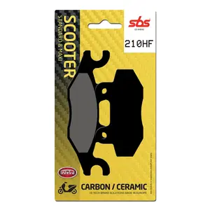 Plaquette de frein moto SBS 210HF image-0