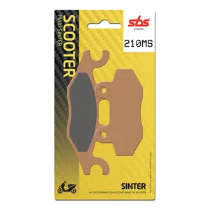 Plaquette de frein moto SBS 210MS image-0