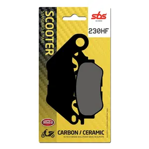 Motorcycle brake pads SBS 230 HF image-0