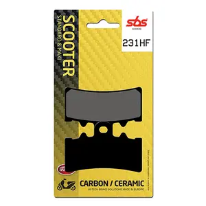 Motorcykel bremseklodser SBS 231HF image-0