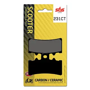 Plaquette de frein moto SBS 231CT image-0