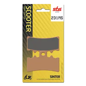 Pastiglie freno per moto SBS 231MS image-0