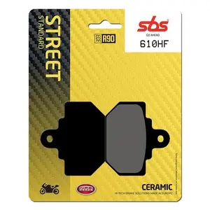 Motorbromsbelägg SBS 610LF = 610HF image-0