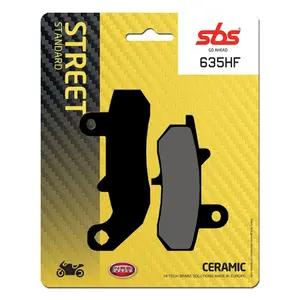 Pastilhas de travão para motos SBS 635HF image-0