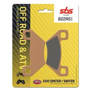 Plaquette de frein moto SBS 822RSI image-0