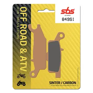 Pastiglie freno per moto SBS 849SI image-0