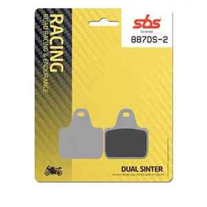 Pastilha de travão de moto SBS 887DS-2 image-0
