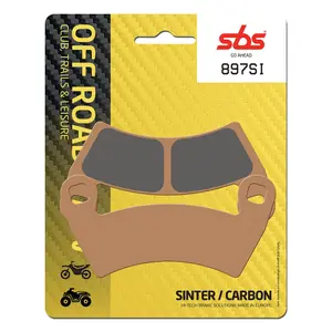Plaquette de frein moto SBS 897SI image-0