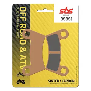 Plaquette de frein moto SBS 898SI image-0