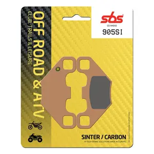 Plaquette de frein moto SBS 905SI image-0