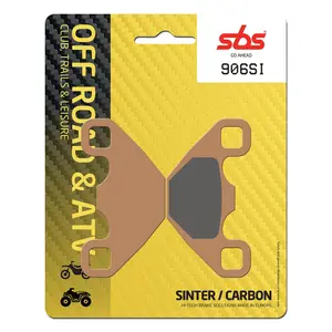 Plaquette de frein moto SBS 906SI image-0