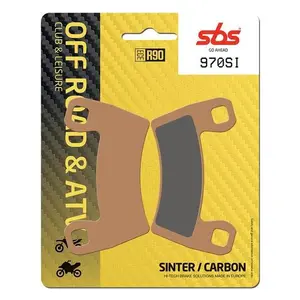 Plaquette de frein moto SBS 970SI image-0