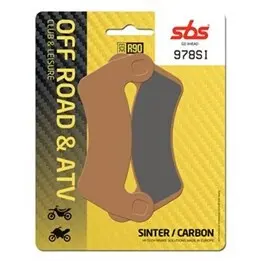 Pastilha de travão de moto SBS 978SI image-0