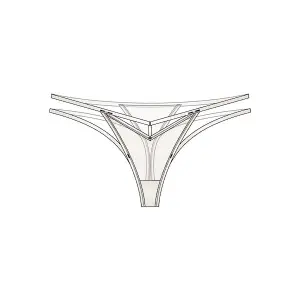 String femme Scandale éco-lingerie Sleek image-0