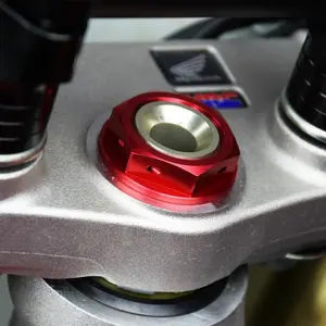 Motorcycle Steering Nut Scar Honda image-0