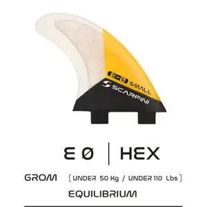 Surfboard fin Scarfini (x4)