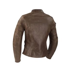 Casaco de motociclista de couro para mulheres Segura babylone image-1