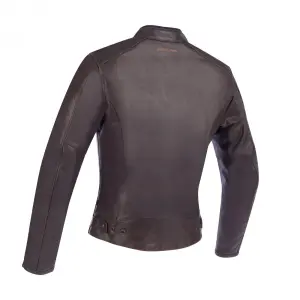 Motorcykeljakke i læder til kvinder Segura devon image-1