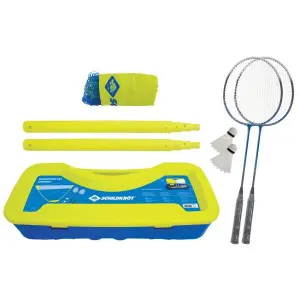 Set de badminton dans un coffre plastique Schildkröt Compact (x2)