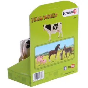 Figurine Schleich Farm Life Kuh Schwarzbunt (13797) image-1