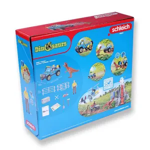 Figurine Schleich Geländewagen mit Dino-Außenposten DinoAußenposten (41464) image-1