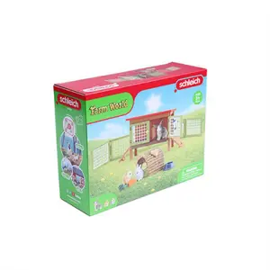 Figurine Schleich Kaninchenstall (42420) image-0