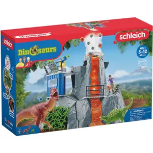 scatola dei giocattoli scaduta al grande vulcano Schleich image-1