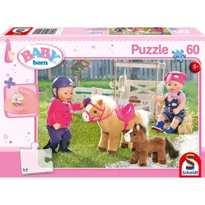Pony puzzle Schmidt Baby Born image-0