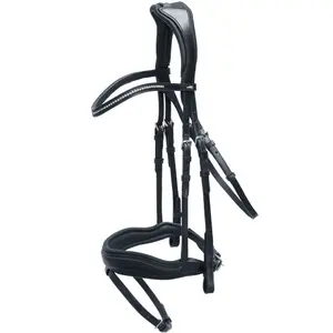 Anatomical riding bridle with combined noseband Schockemöhle Concord image-0