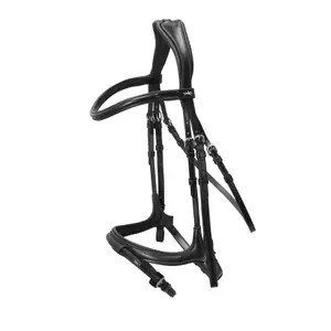 Anatomical riding bridle combined with noseband Schockemöhle Ancona Select image-0