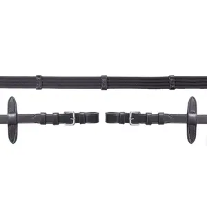 Riendas de soga con hebilla de cuero para caballo Schockemöehle image-0