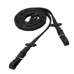 Rênes en cuir pour cheval large Schockemöehle Durasoft Grip image-0