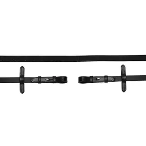 Polka dot soft rubber reins for horses Schockemöhle image-1