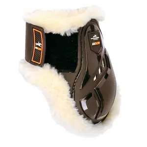 Closed fur fetlock boots for horses Schockemöehle Air Flow Champion image-0