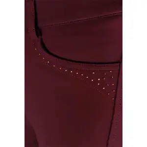 Pantaloni da equitazione a zip intera donna Schockemöehle Victory image-4