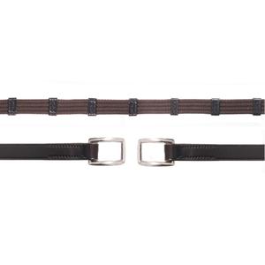 Rênes en cuir pour cheval Schockemöehle Web Warendorf image-1