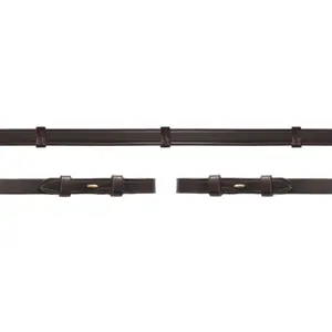 Redini in cuoio con gancio e perno per cavallo Schockemöehle image-1