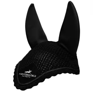 Capacete anti-moscas para cavalo Schockemöehle Air Silent Fly Veils image-0