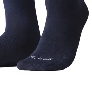 Paire de chaussette tige longue Scholl Merino Ultra Fine Rosso image-3