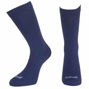 Paire de chaussette tige longue Scholl Merino Ultra Fine Rosso image-2
