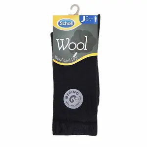 Paire de chaussette tige longue Scholl Merino Ultra Fine Rosso image-2