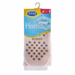 Paire de chaussettes bouclette antidérapante femme Scholl image-1